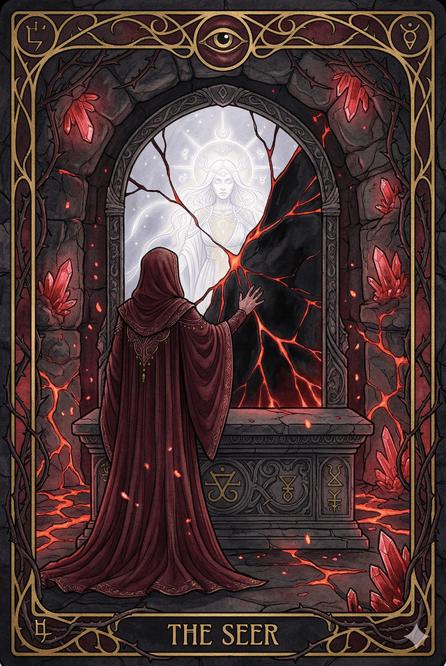 熔岩之鏡 塔羅牌