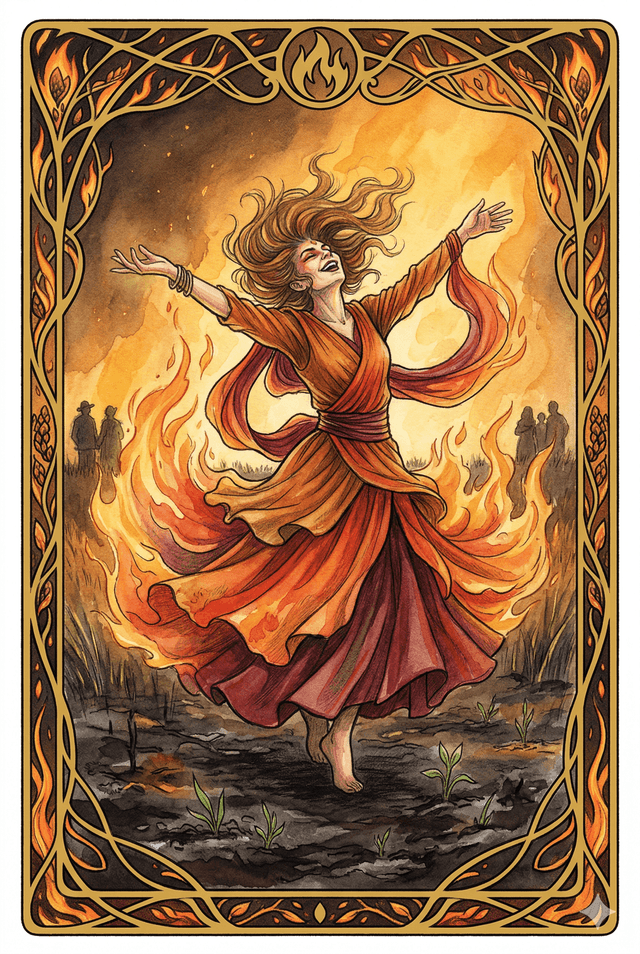 野火共舞 塔羅牌