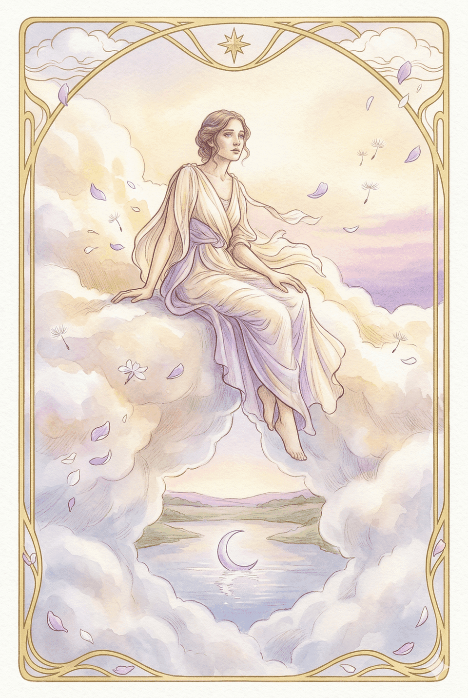 靈魂原型塔羅牌：雲遊映月 (RPMT) — 你是每個人心中那個「差一點就留下來」的人。
