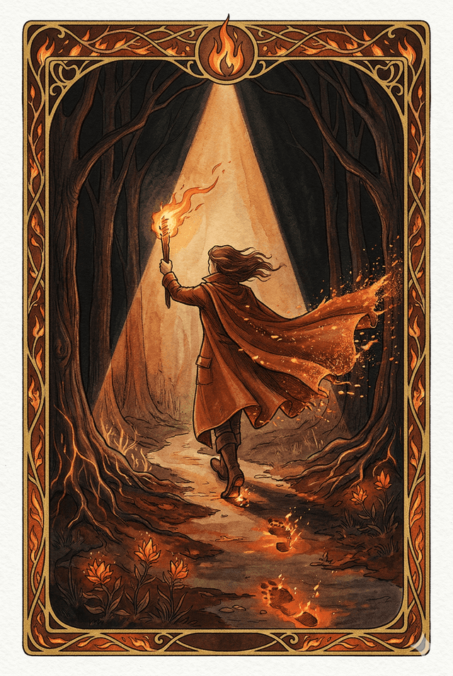 焰行者 塔羅牌